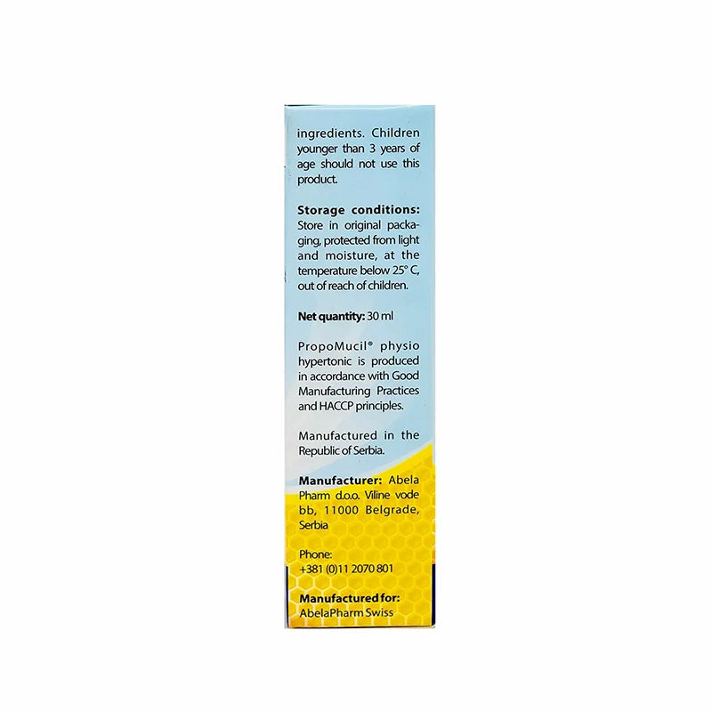 Propomucil Physio Hypertonic Nasal Spray 30 ml