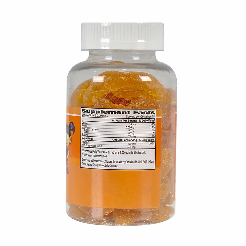 The Gummies Co. For Kids Vitamin C Orange Flavor 50 Gummies