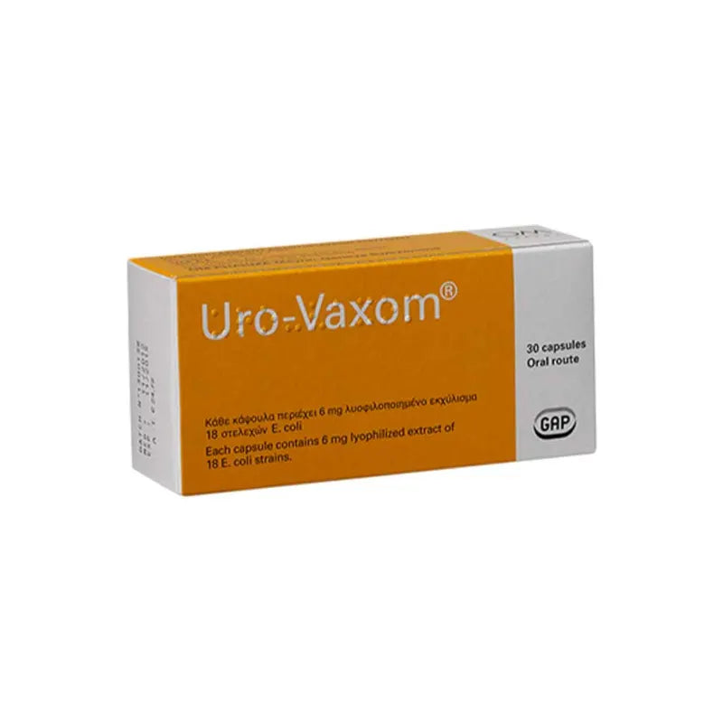 Uro Vaxom Caps 30'S For Urinary Tract Infections