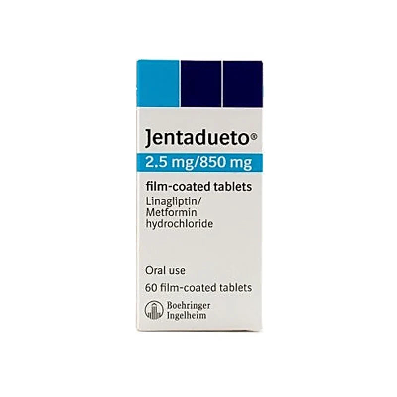 Jentadueto 2.5/850 mg Tabs 60'S For Diabetes