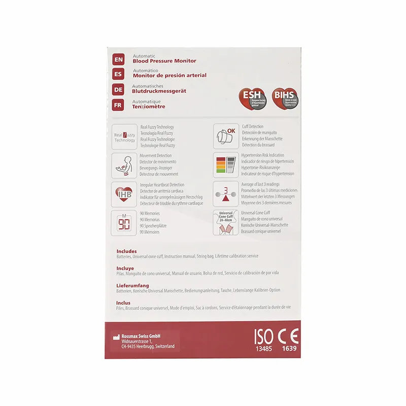 Rossmax Automatic Blood Pressure Monitor Z1