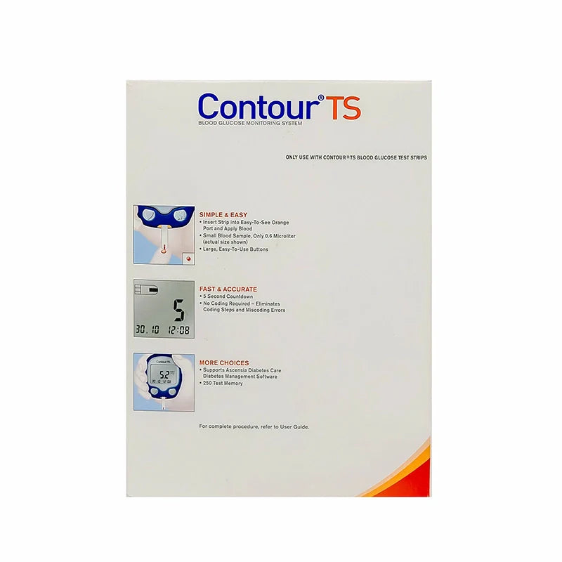 Ascensia Contour TS Blood Glucose Monitoring (Mmol) Kit