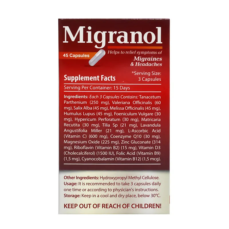 Migranol 45 Caps