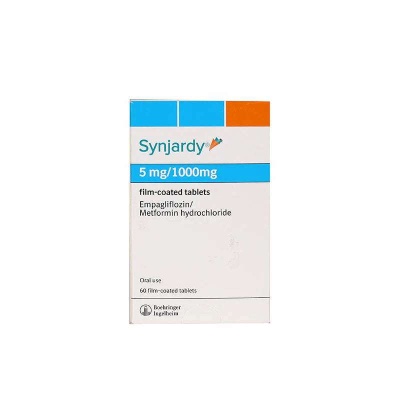 Synjardy 5/1000 mg F/C Tabs 60'S For Diabetes