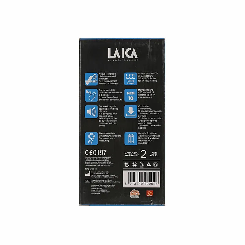Laica Ear Thermometer TH2003