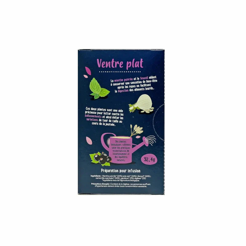 Biorigine Infusion Bio Ventre Plat 20 Sachets