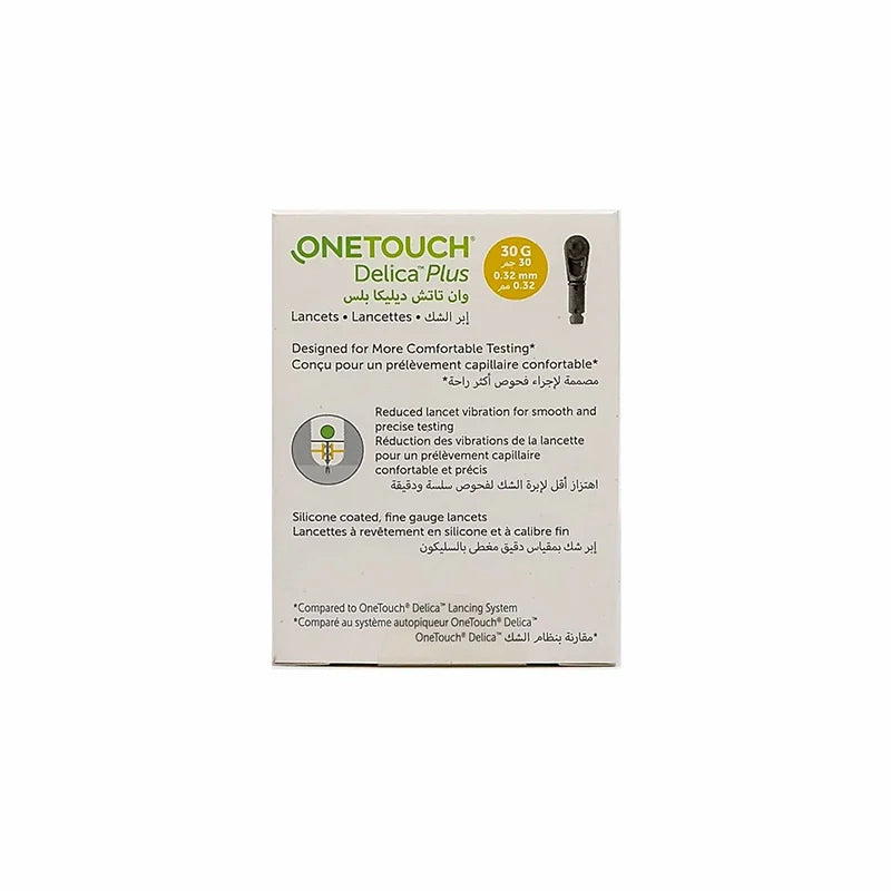 One Touch Delica Plus Lancets 100'S Limited