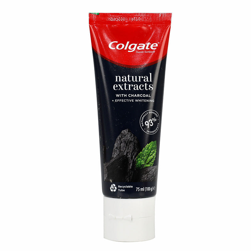 Colgate Natural Extract With Charcoal Toothpaste 75 ml