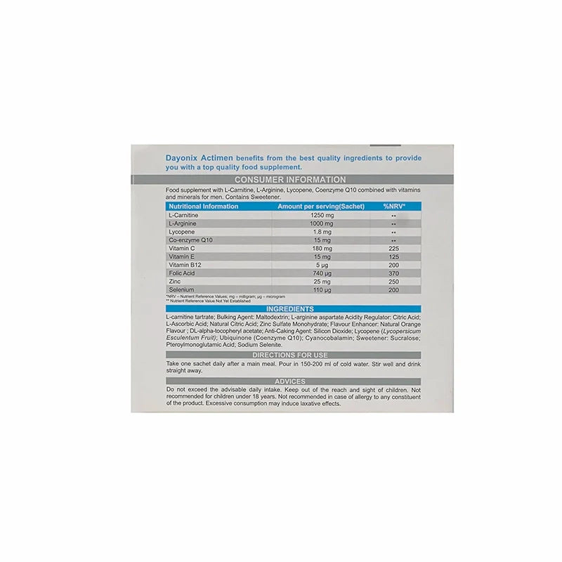 Dayonix ActiMen 30 Sachets