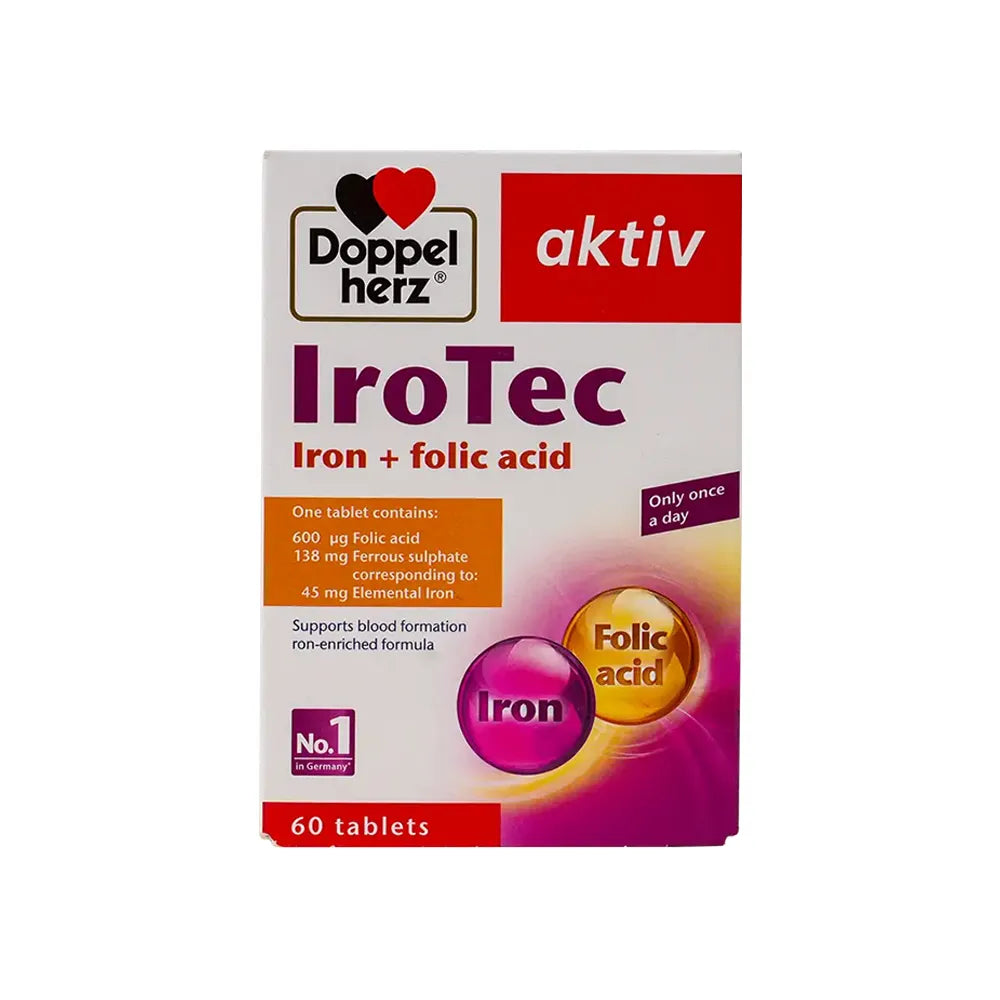 DOPPEL HERZ IROTEC 60 TABLET