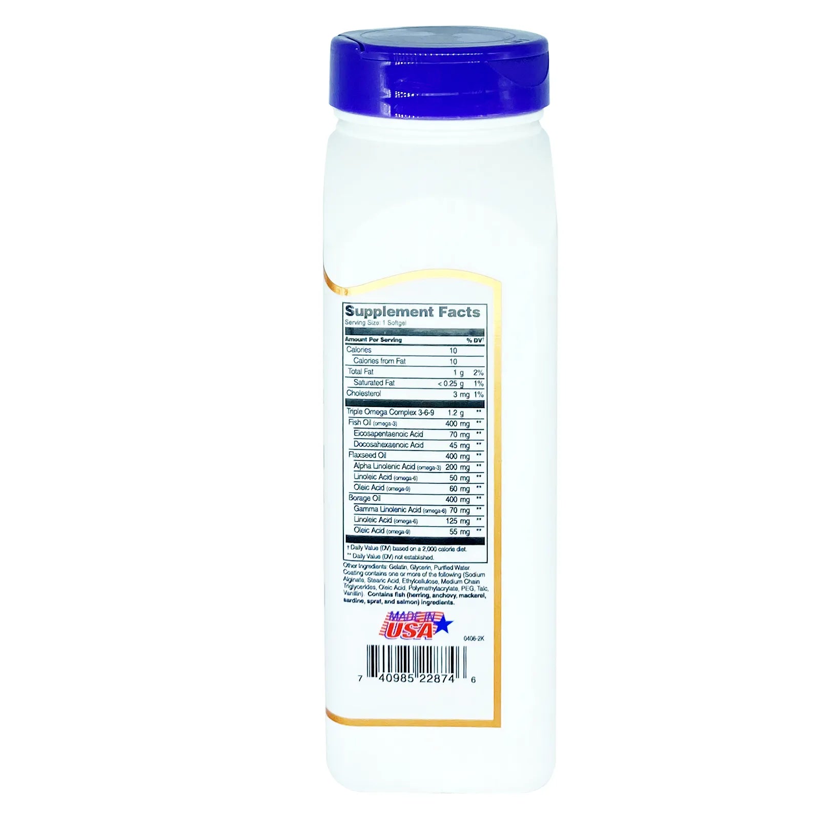 21St Century Triple Omega 90'S softgel