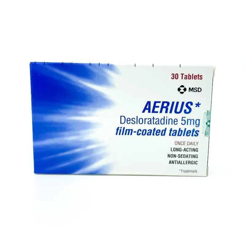 Aerius 5 mg 30 Tabs Antiallergic