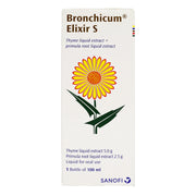 Bronchicum Elixir S 100 ml for cough