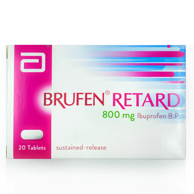 Brufen Retard 800 mg 20 Tabs Anti Inflammatory