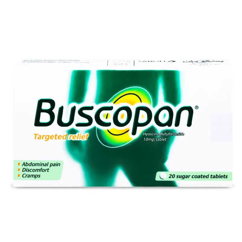 Buscopan 20 Tabs Anti Spasmodic