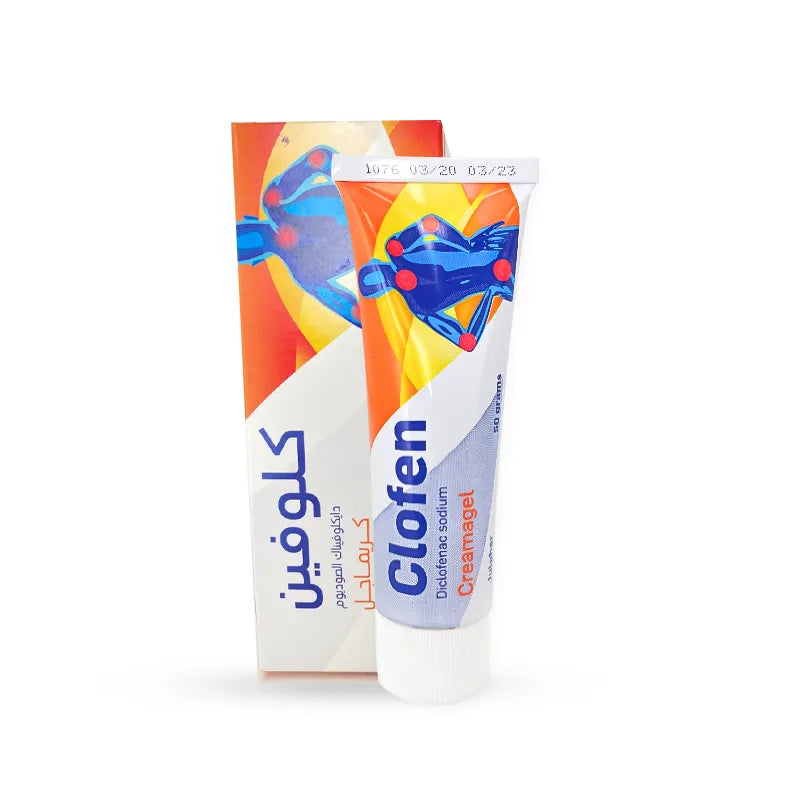 Clofen Creamagel 1% 50 g