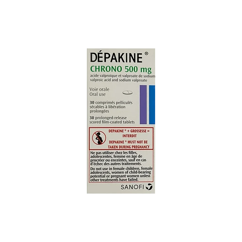Depakine Chrono 500 mg 30 F/C Tabs