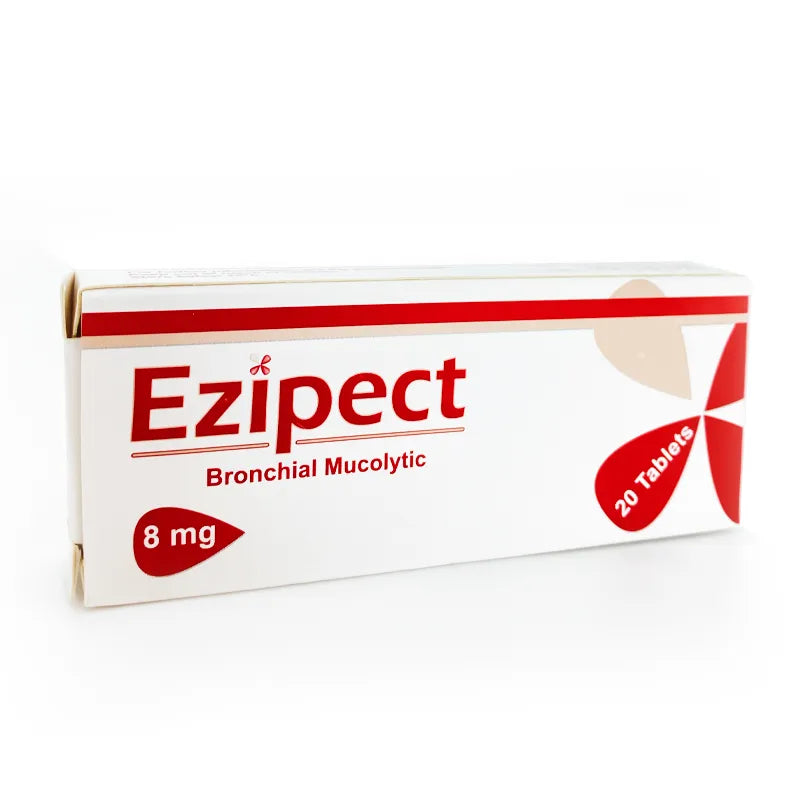 Ezipect 8 mg 20 Tabs For Cough