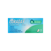 Loraday 10 mg 10 Tabs For Allergy