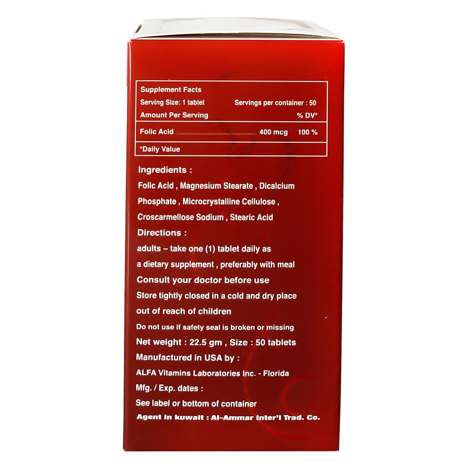Mega Pharma Ultra Folic Acid50