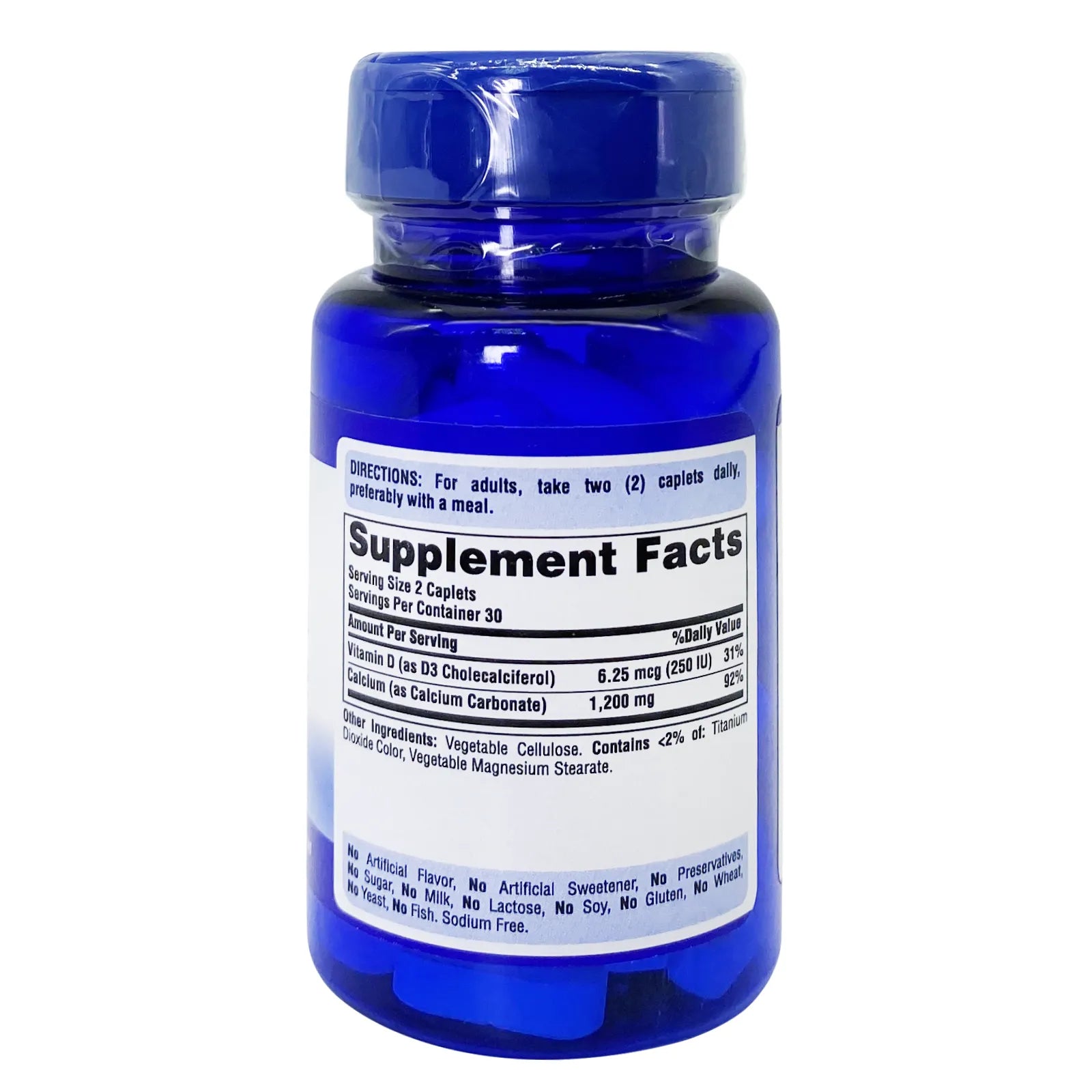 P.Pride Calcium 600+ Vit D Tabs 60's