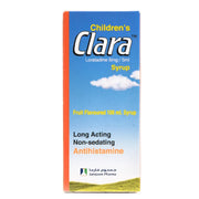 Clara 100ml Syrup as Antihistamine