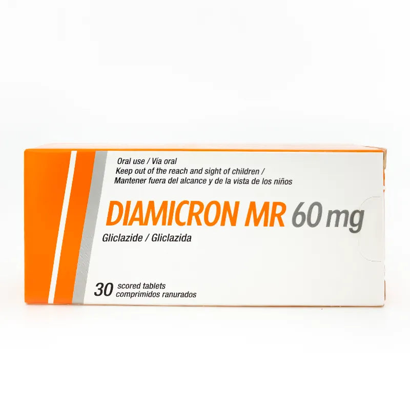 Diamicron MR 60 mg 30 Tabs For Diabetes