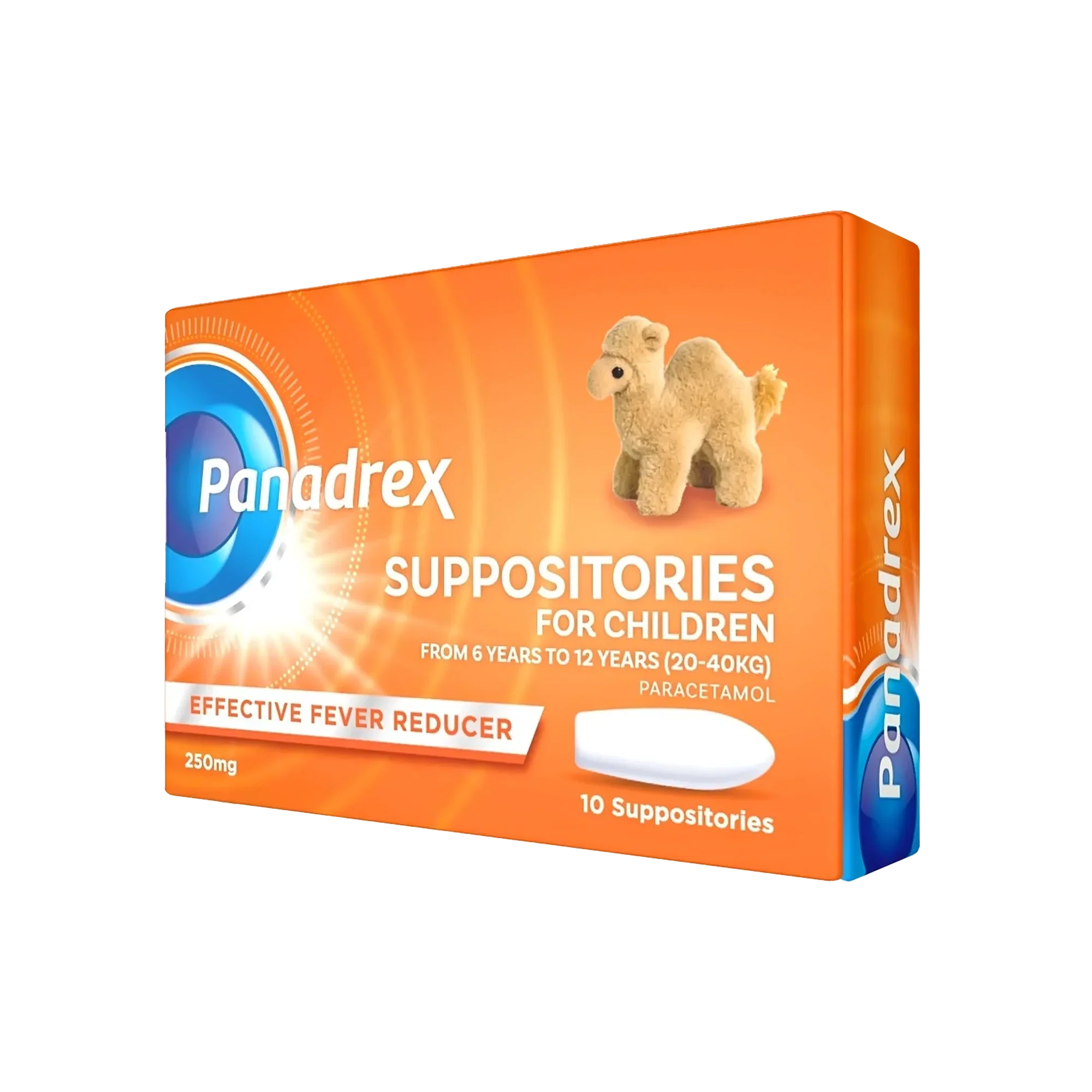 Panadrex 250 mg 10 Suppositories