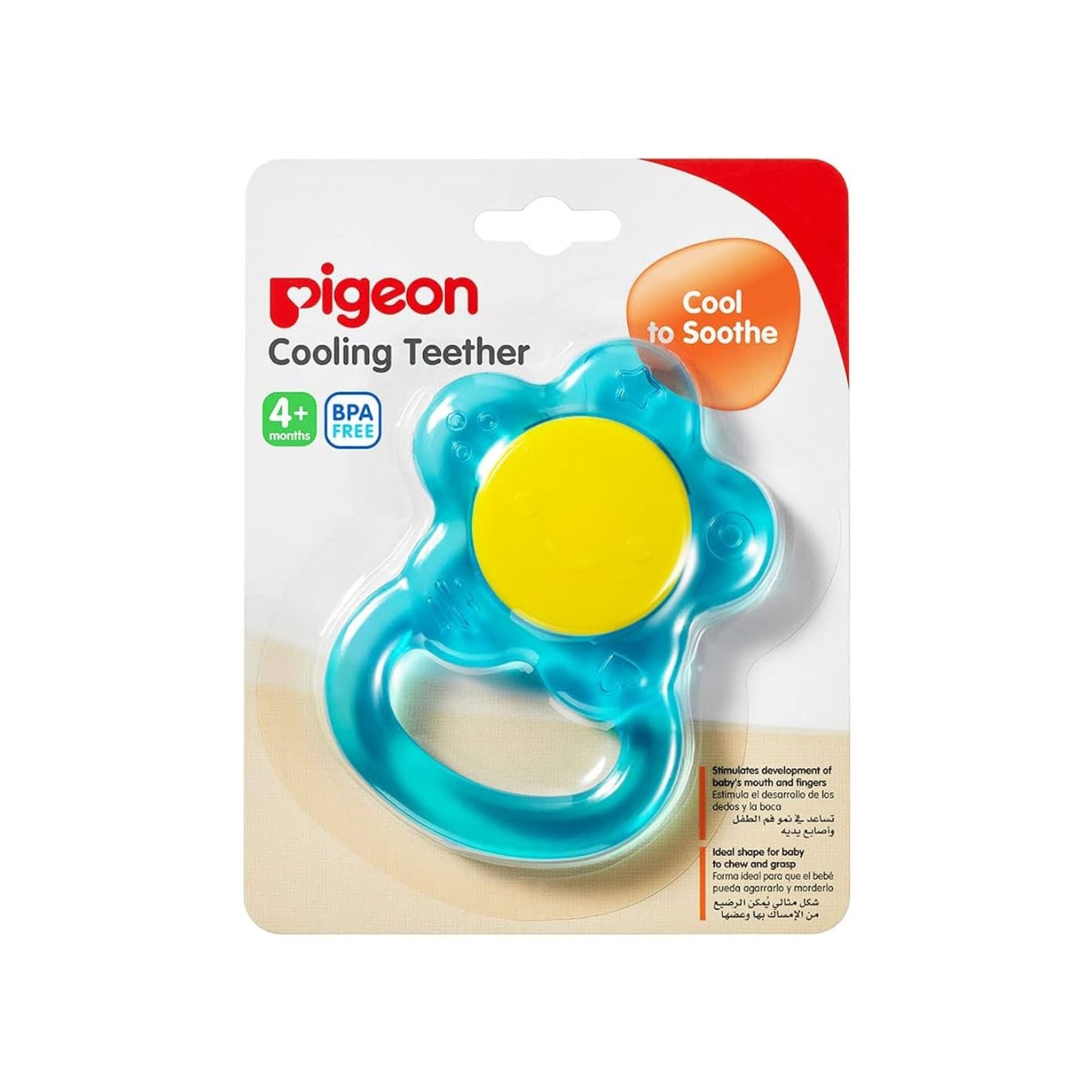 Pigeon Flower Cooling Teether +4 Months 1 Pcs
