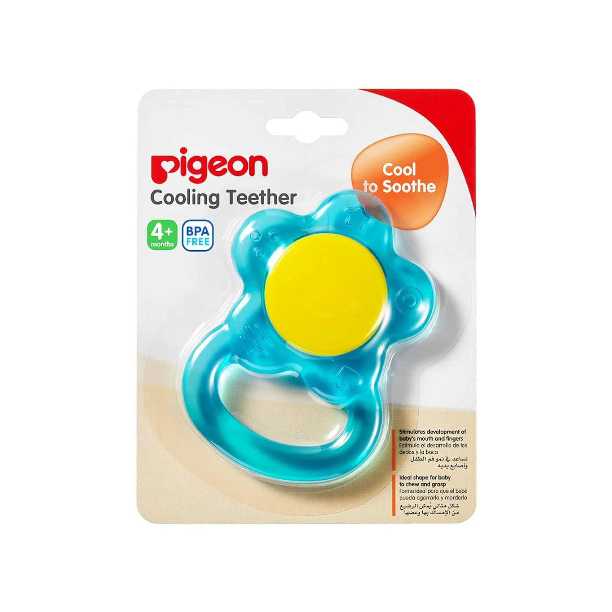 Pigeon Flower Cooling Teether +4 Months 1 Pcs