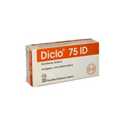 Diclo 75mg ID 20 Tabs