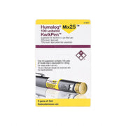 Humalog Mix25 Inj 100 U/ML Kwik Pen 5