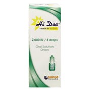 Hi Dee 2000 IU Drops 10 mL for bones and immunity