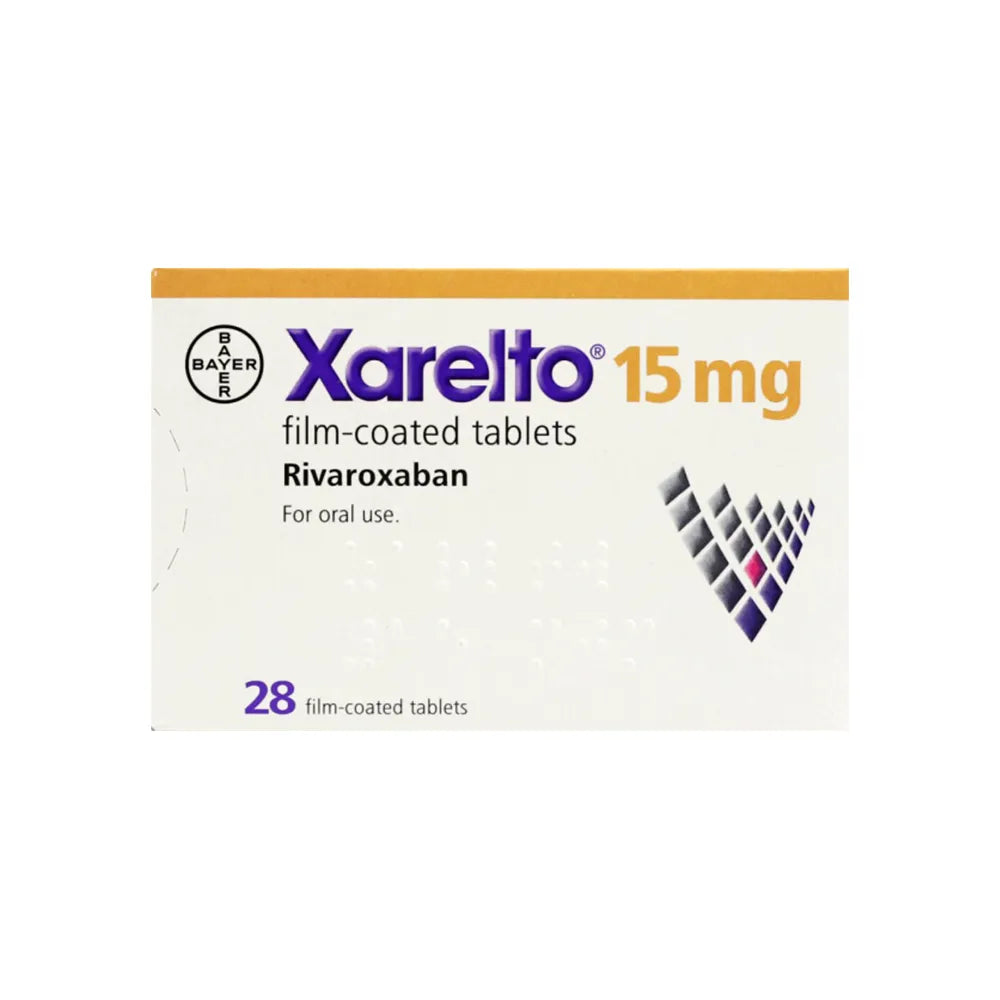 Xarelto 15 mg 28 F/C Tabs