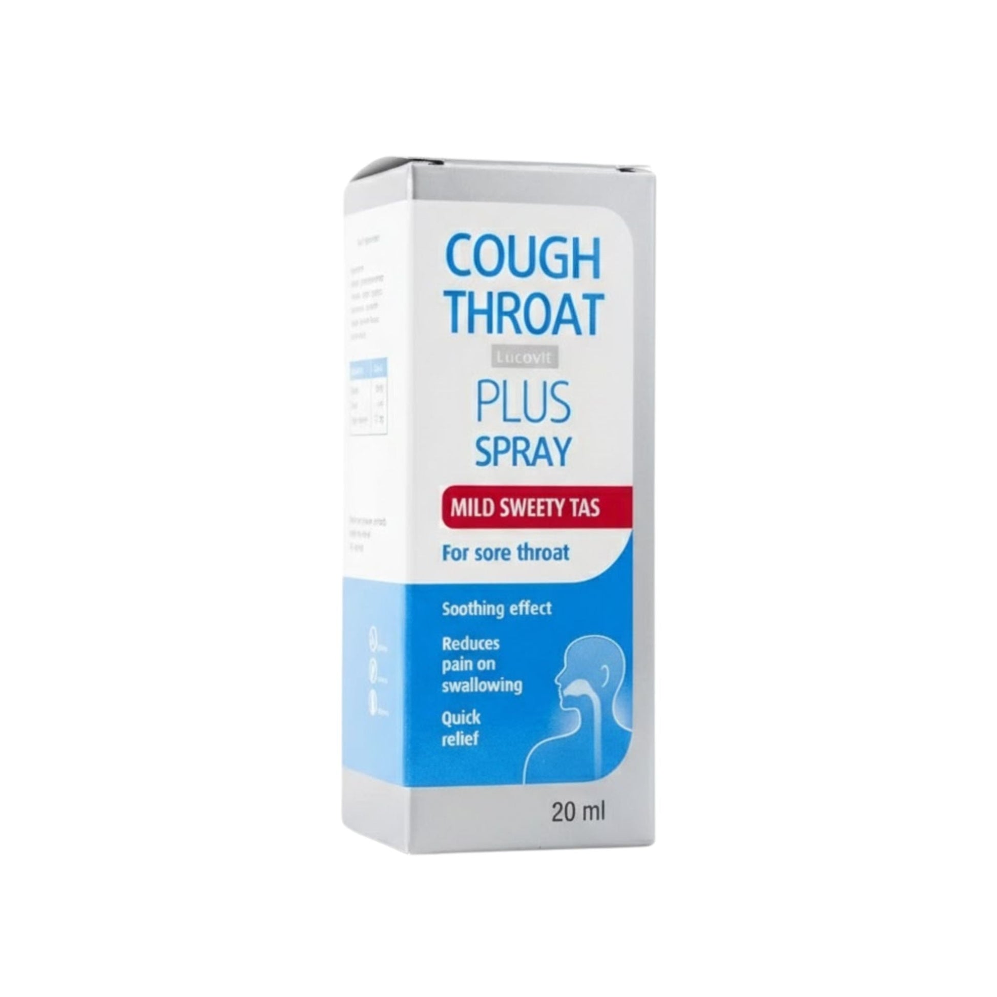 Lucovit Cough Throat Spray 20ml