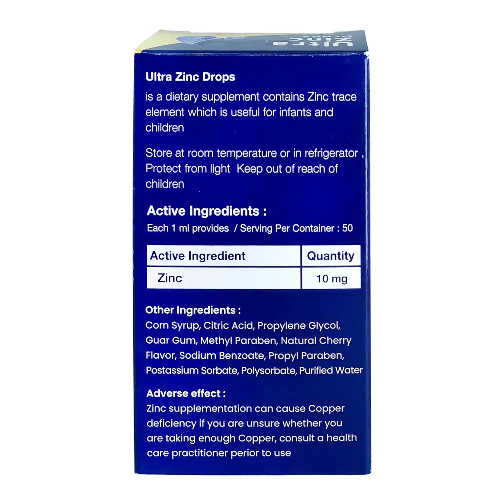 Nutrition Green Life Ultra Zinc Drops 50ml