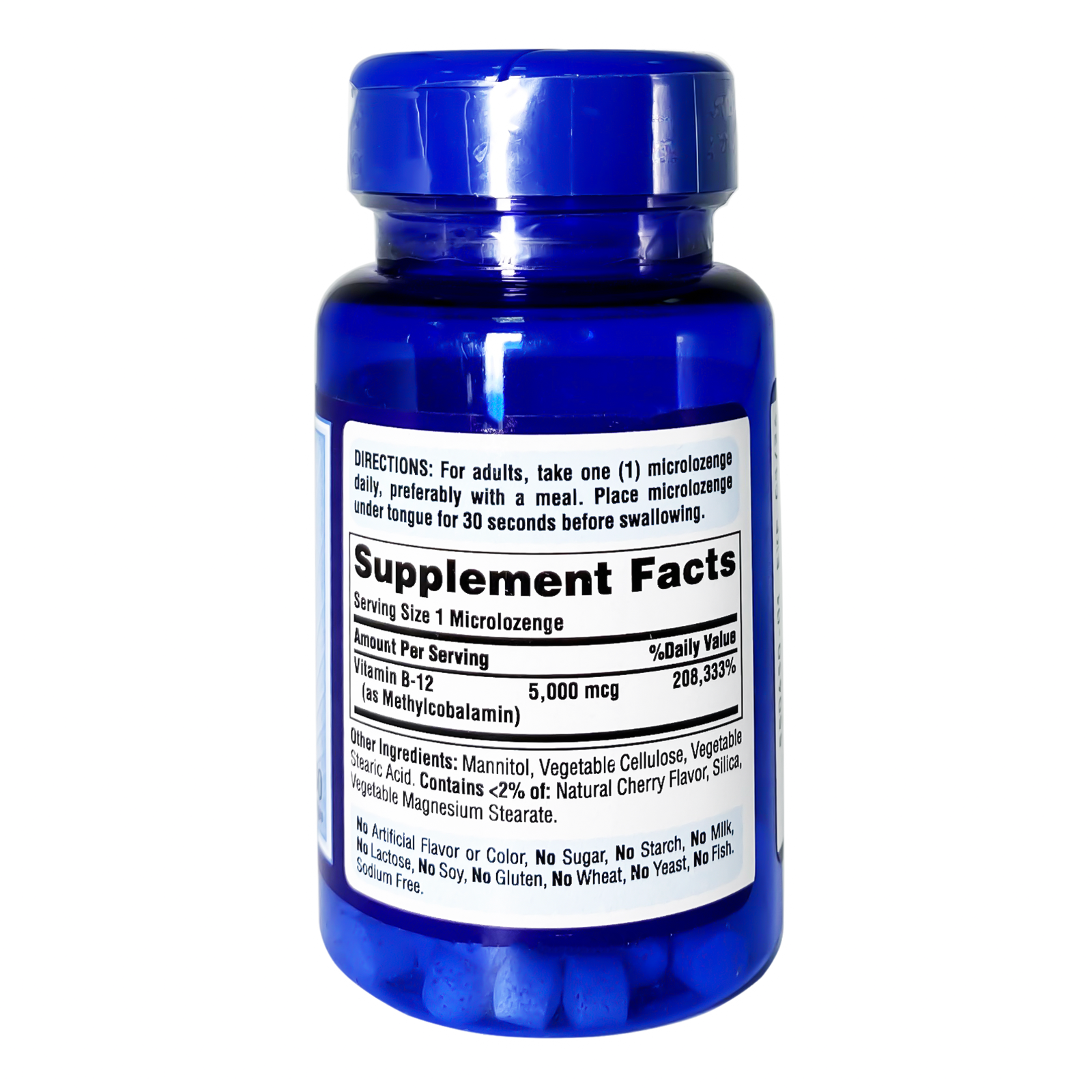 P.Pride Vitamin B12 5000 mg Tabs 30'S