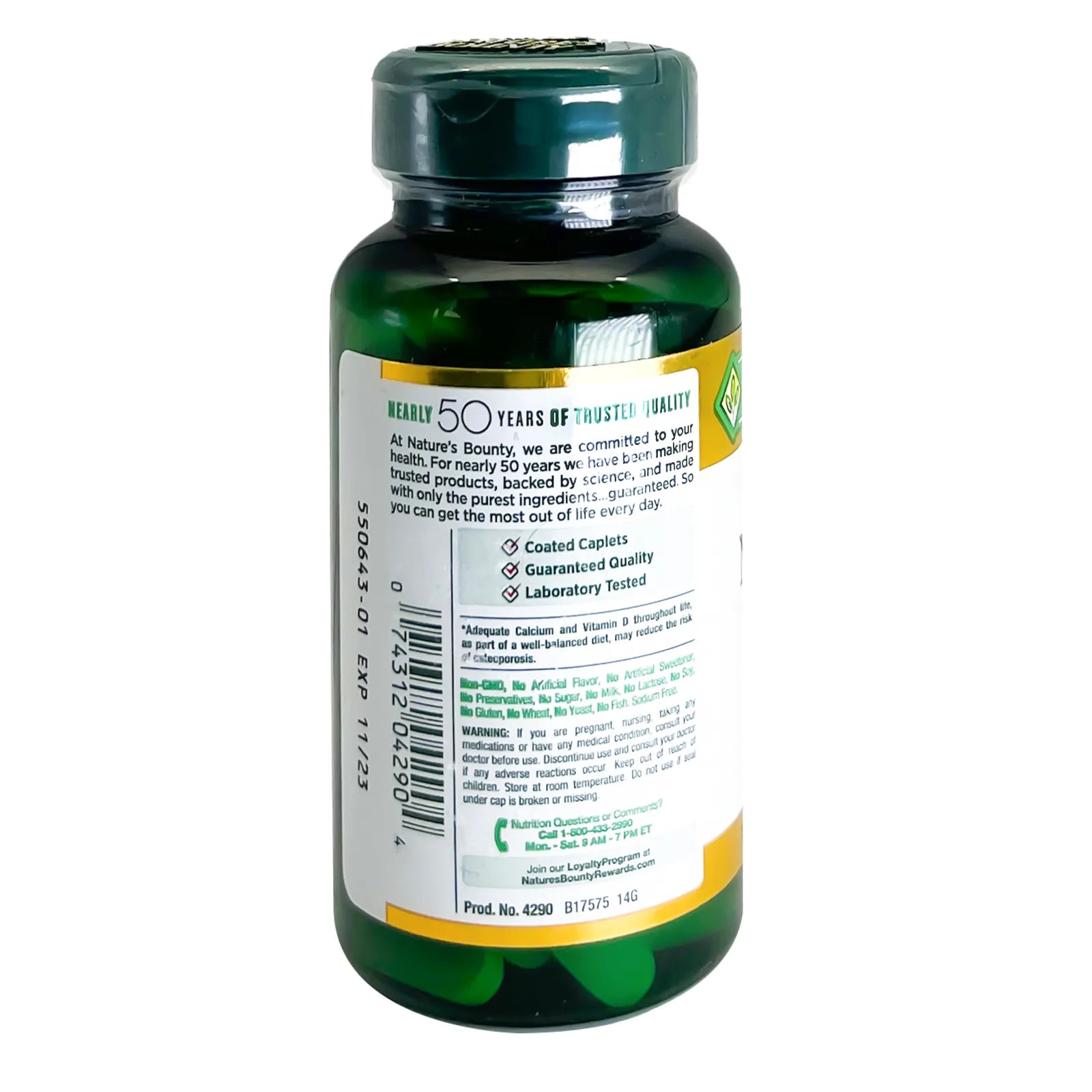 Natures Bounty Cal/Mag/Zinc Tabs 100'S 204290