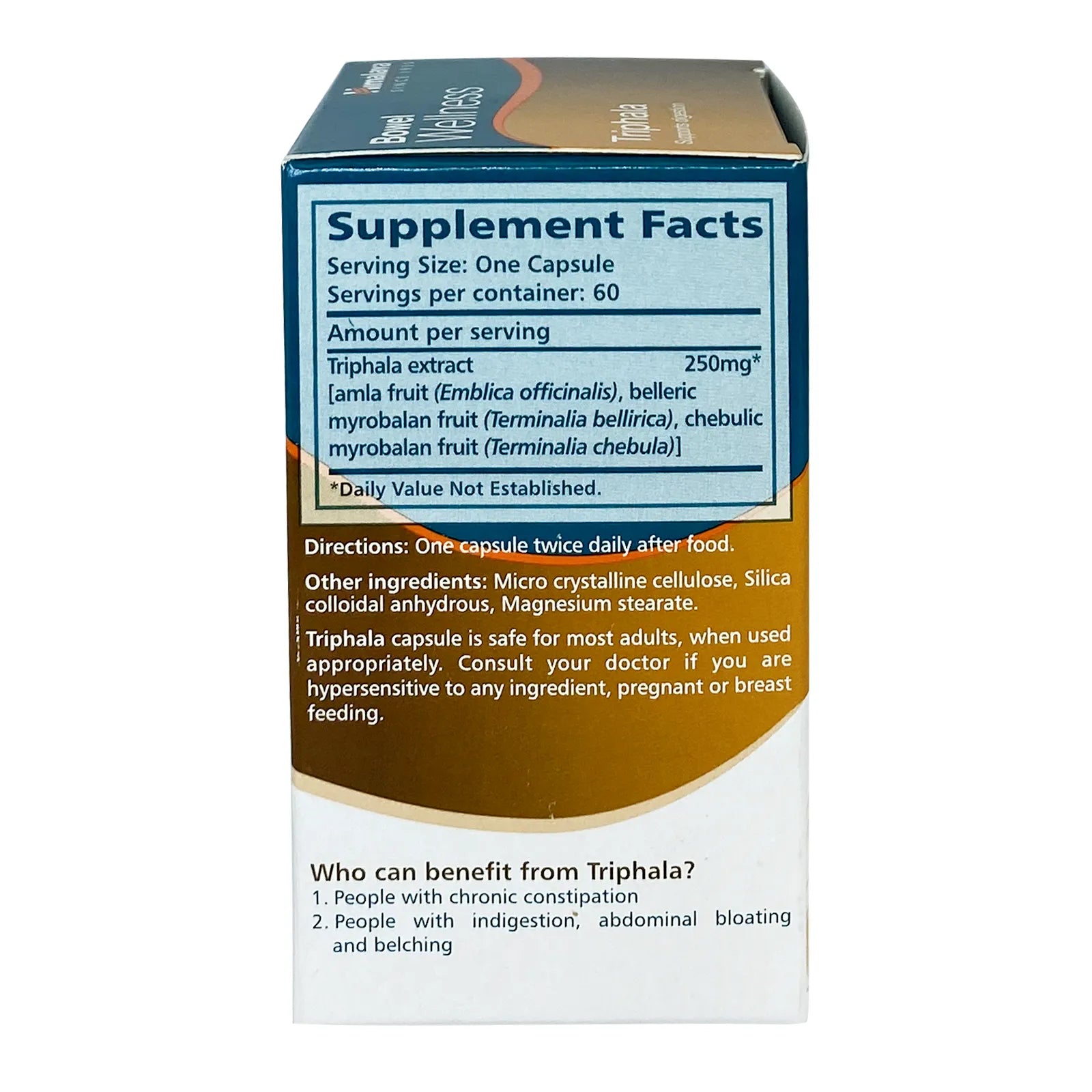Himalaya Bowel Wellness Triphala 60 Caps 77058