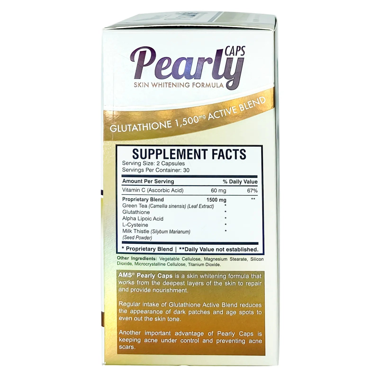 AMS Pearly Whitening Caps 60'S