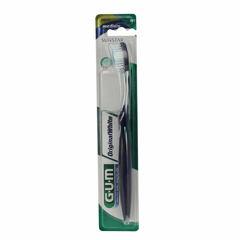 Butler Gum Original White Toothbrush Medium 1 Pc