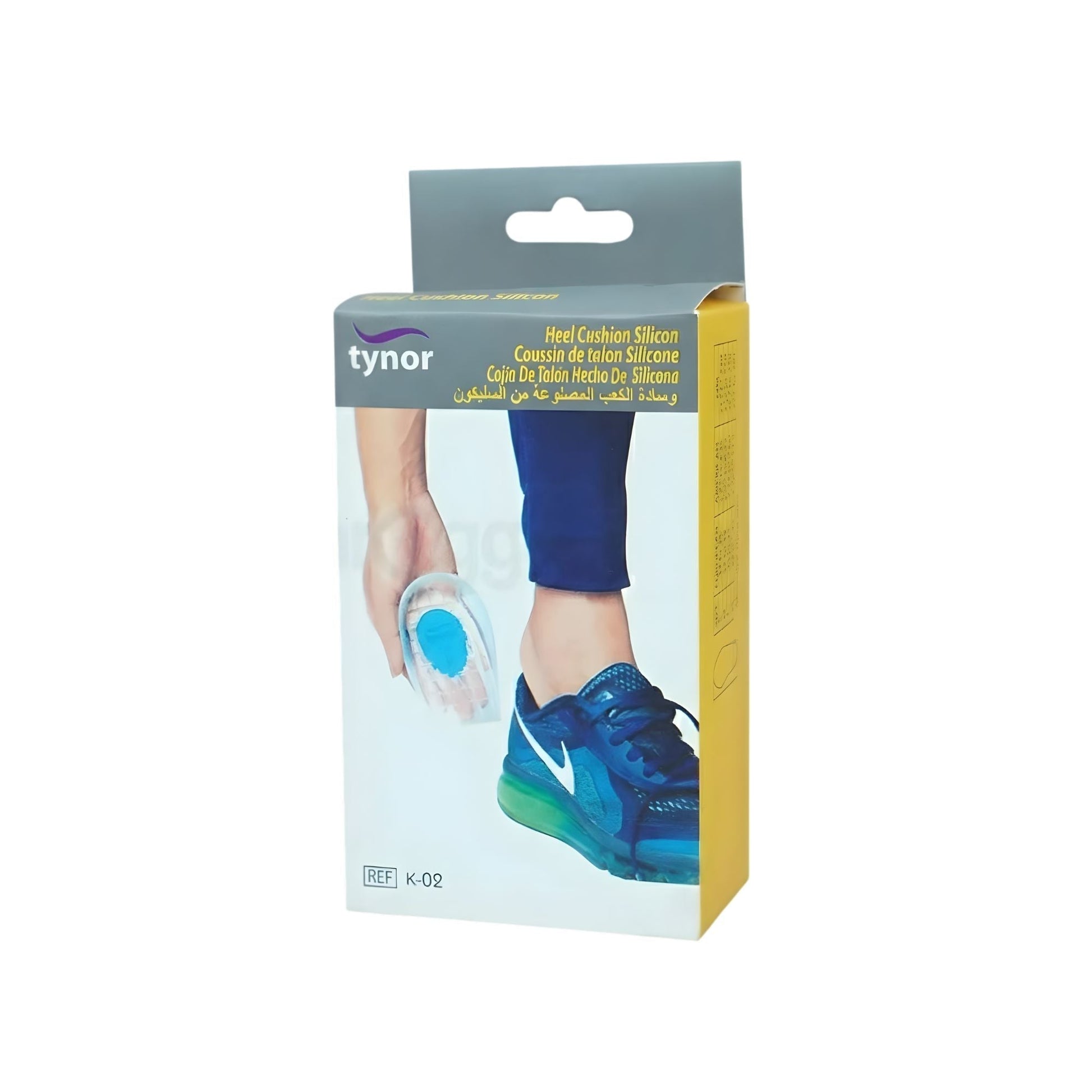 Tynor Heel Cushion Silicon (Pair)  K 02L