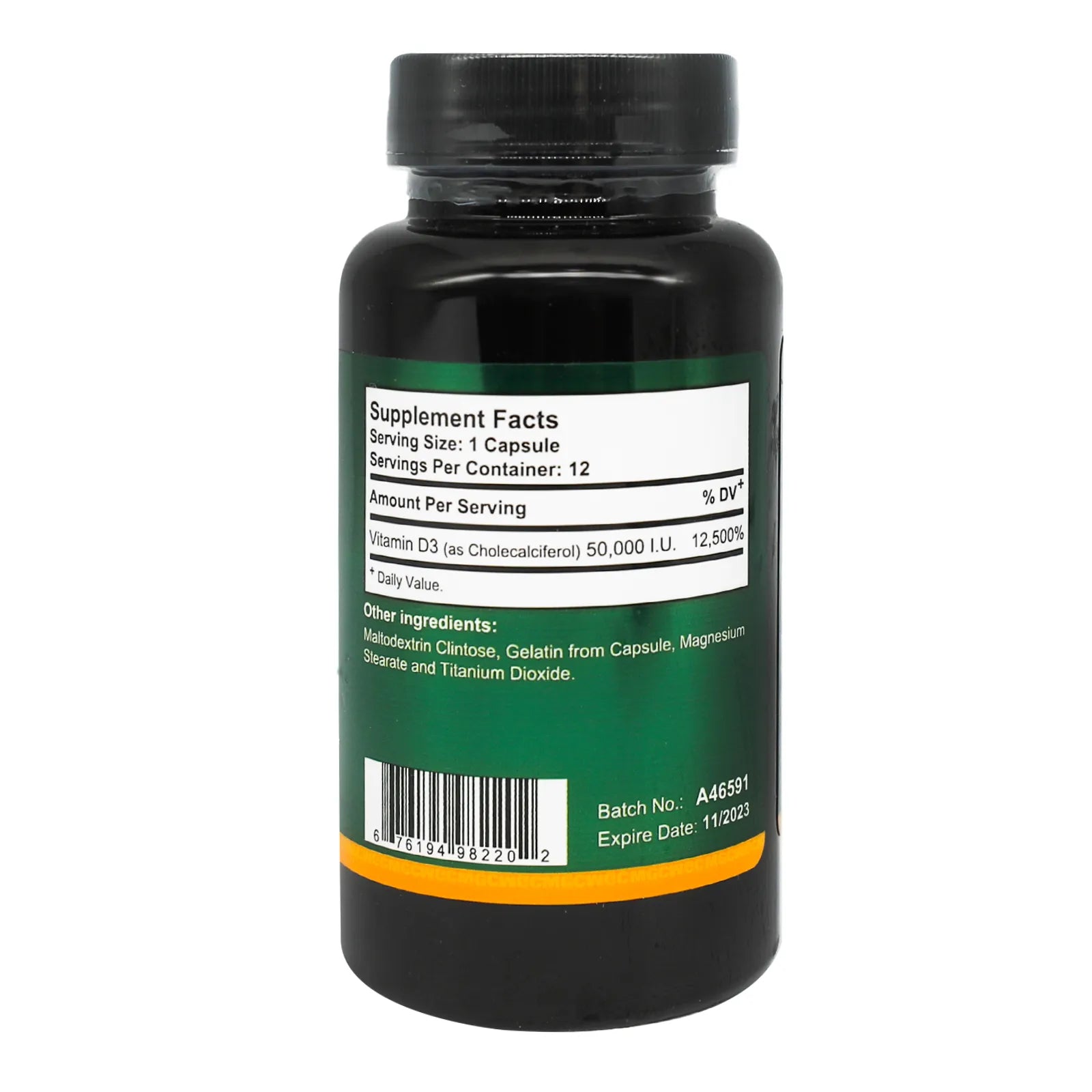 MGC Nutrition SoloDvit 50,000 IU Caps 12'S