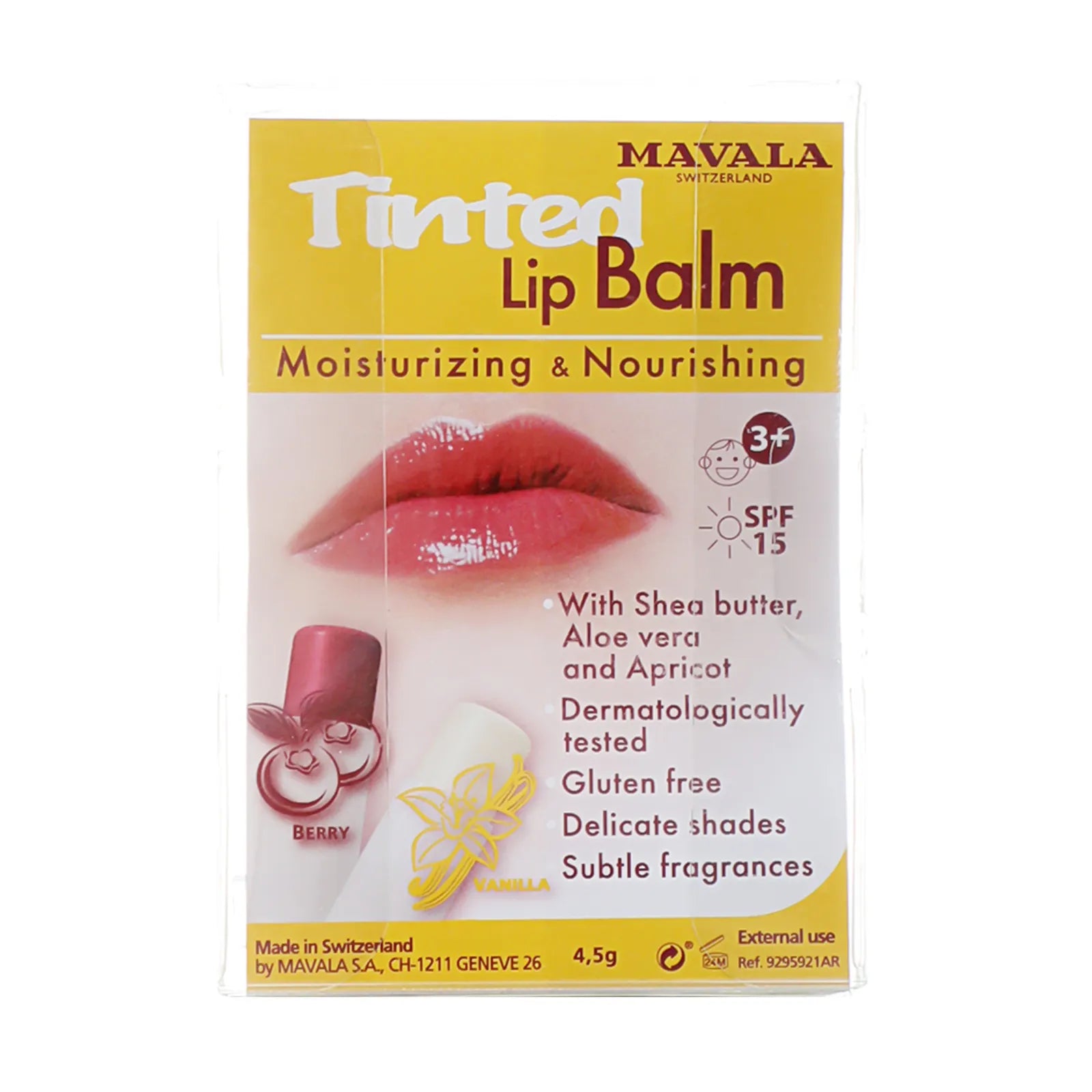 Mavala Tinted Lip Balms Vanilla & Berry Duo Kit Offer