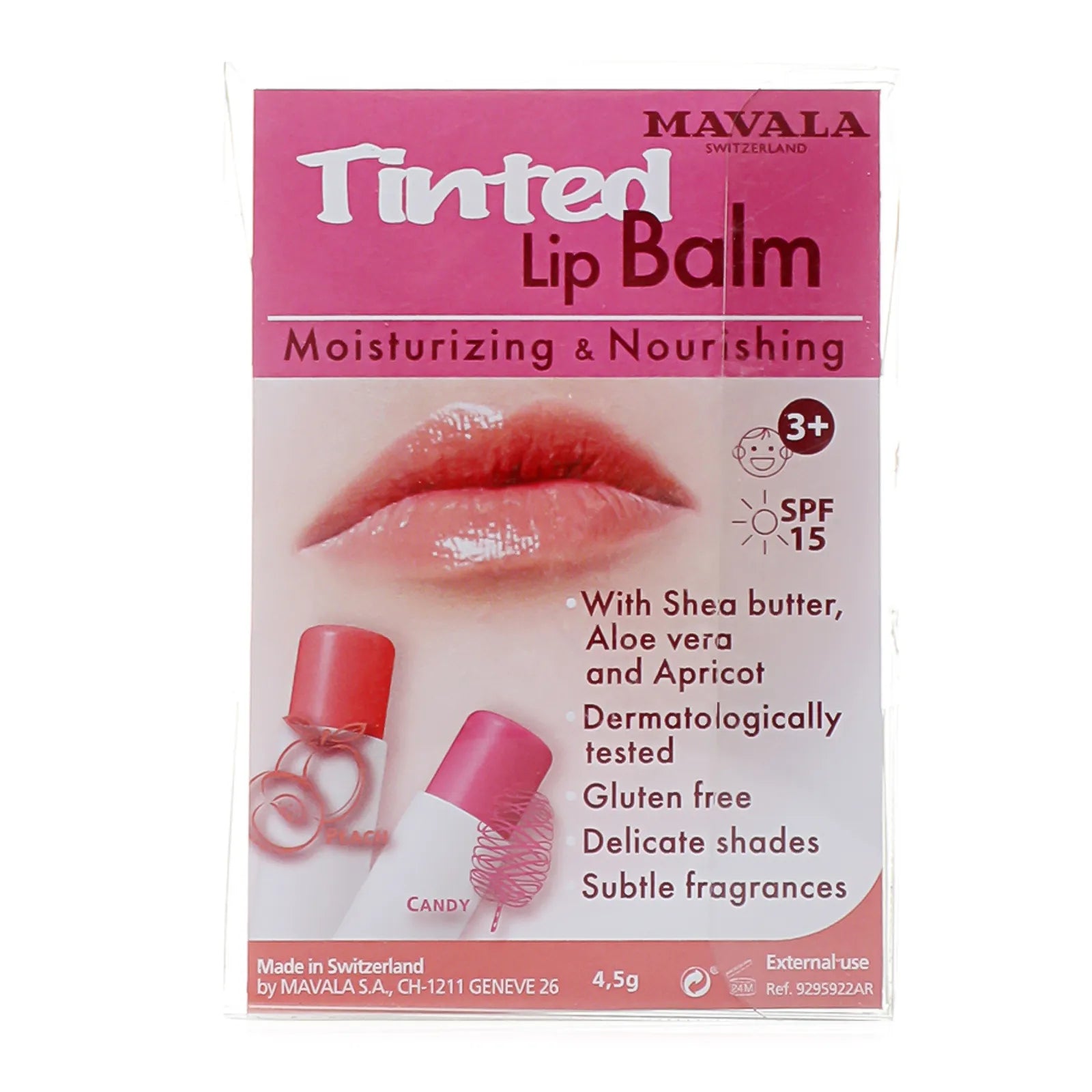 Mavala Tinted Lip Balms Peach & Candy Duo Kit Offer