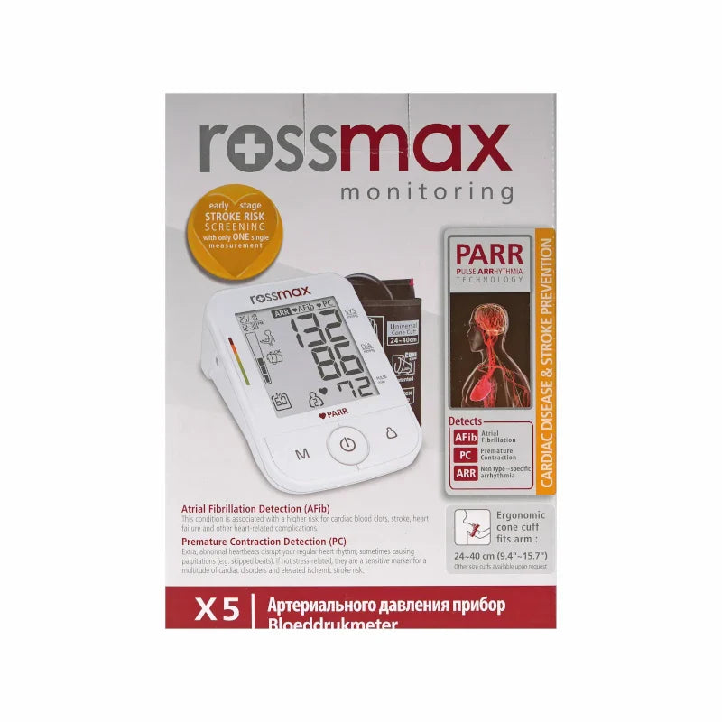 Rossmax Parr Automatic Blood Pressure Monitor X5