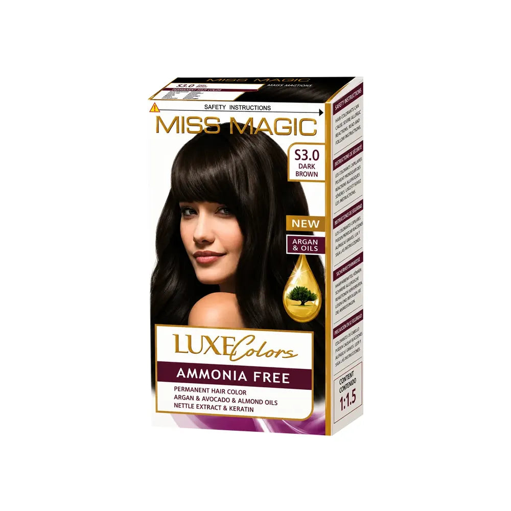 Miss Magic Luxe Hair Colors 3.0 Dark Brown