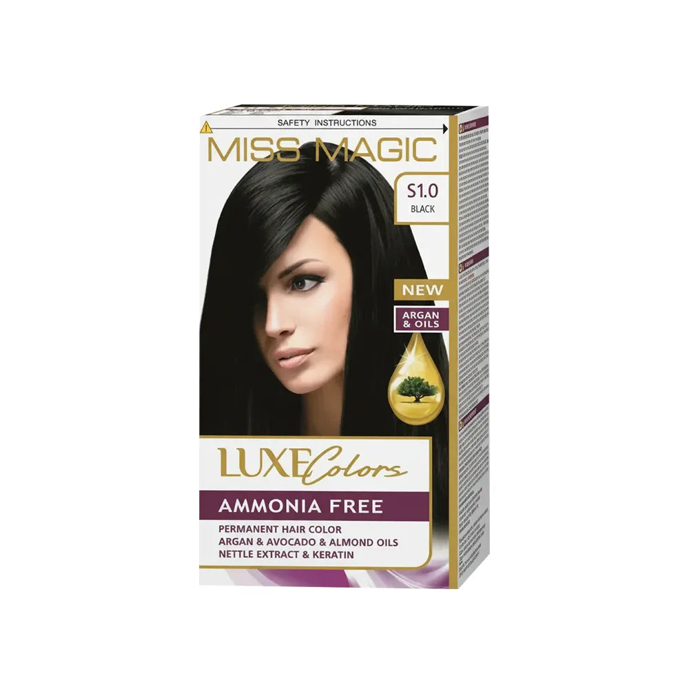 Miss Magic Luxe Hair Colors 1.0 Black