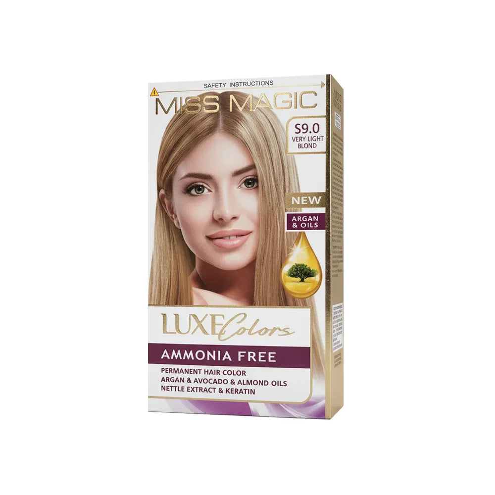 Miss Magic Luxe Hair Colors 9.0 Very Light Blond