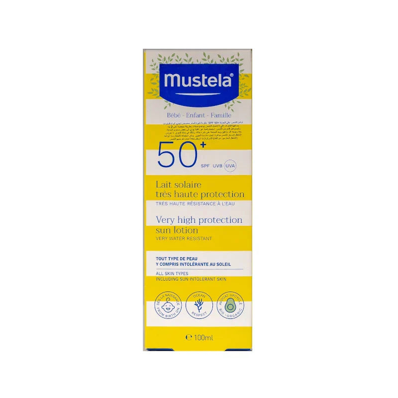 Mustela SPF 50+ Very High Protection Sun Lotion 100 ml 3325533